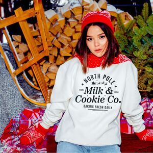 NWOT North Pole - Milk & Cookies Tshirt